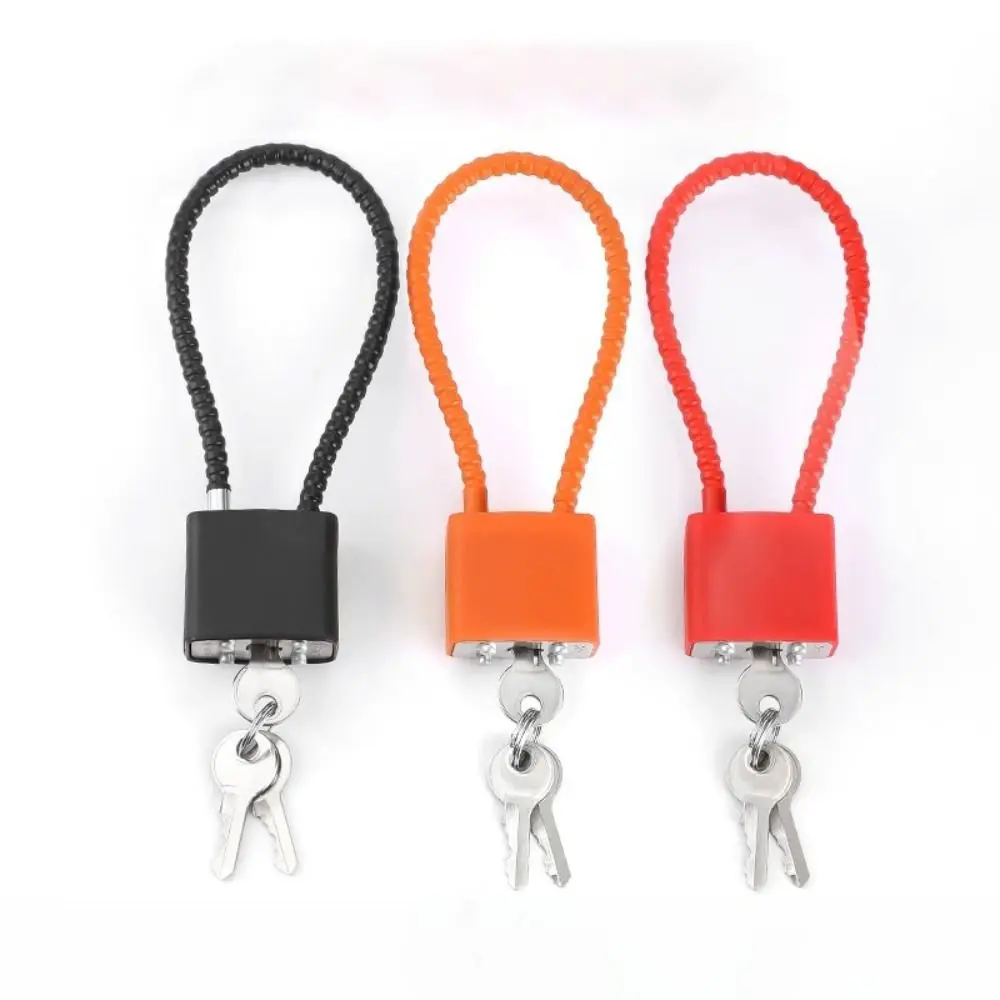 Cable Lock Flexible - 경량 다기능 케이블 잠금장치, 키가 있는