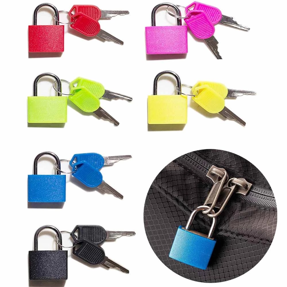 Cable Lock Flexible - 소형 강력 강철 자물쇠, 여행용 소형