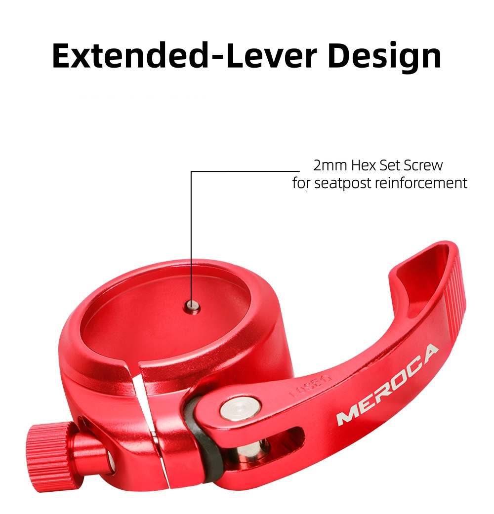 메로카 경량형 퀵 릴리즈 시트포스트 클램프, 41mm  - Commuter Bike Lock 리뷰 및 가격