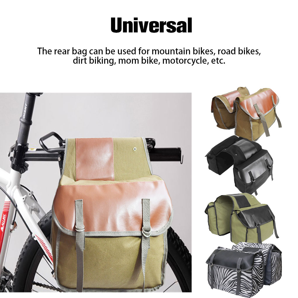 30L 리어 랙 백 자전거 캔버스 테일 패니어 러기지  - Panniers Waterproof Rear 리뷰 및 가격