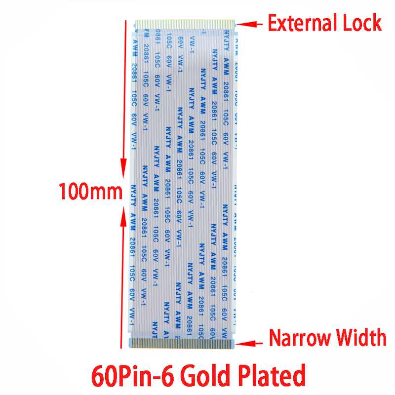 외부 잠금 장치용 좁은 폭의 FFC 케이블, 60핀,  - Cable Lock Flexible 리뷰 및 가격