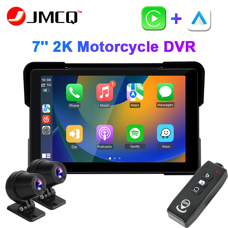 JMCQ 오토바이 DVR IPX7 방수 카플레이 디스플 - Cycling To Work 리뷰 및 가격
